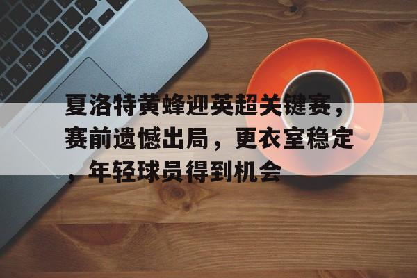 包含夏洛特黄蜂迎英超关键赛，赛前遗憾出局，更衣室稳定，年轻球员得到机会的词条
